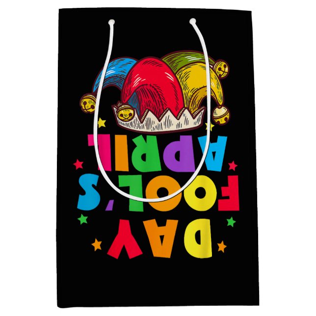 Funny April Fool's Day Pranks Kit 1st April Jokes Medium Gift Bag (Front)