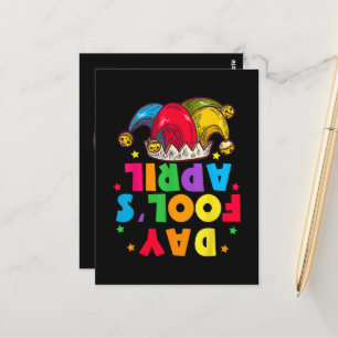 Funny April Fool's Day Pranks Kit 1st April Jokes Postcard