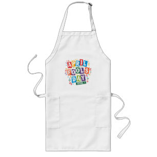Funny April Fools Day Pranks Kit Long Apron