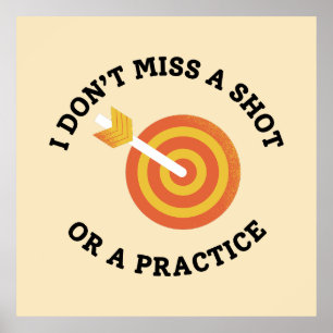 Funny Archery Dad Saying Poster
