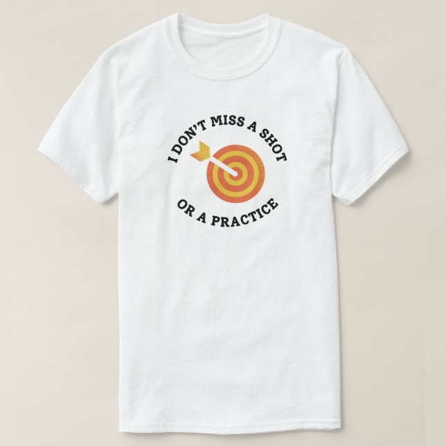 Funny Archery Dad Saying T-Shirt (Design Front)