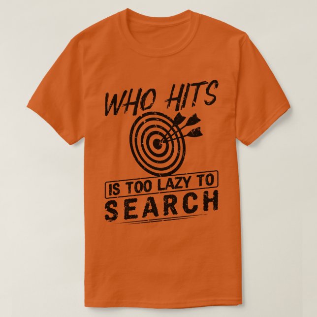 Funny Archery Target for Archer T-Shirt (Design Front)