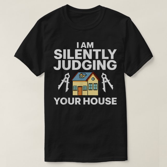 Funny Architect Art For Men Women Future Architect T-Shirt (Design Front)