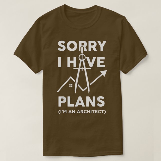 Funny Architect Art Men Women Architecture Student T-Shirt (Design Front)