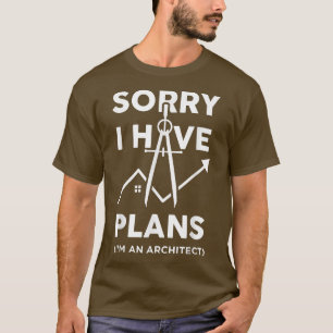 Funny Architect Art Men Women Architecture Student T-Shirt