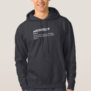 Funny Architect Definition Hoodie