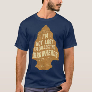 Funny Arrowhead Collecting Vintage Look Gifts 8 T-Shirt