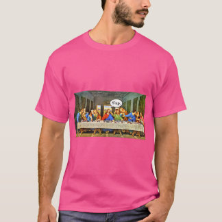 Funny Art History Joke Da Vinci The Last Supper Je T-Shirt