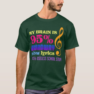 Funny Artist Quote Broadway Theatre T-Shirt