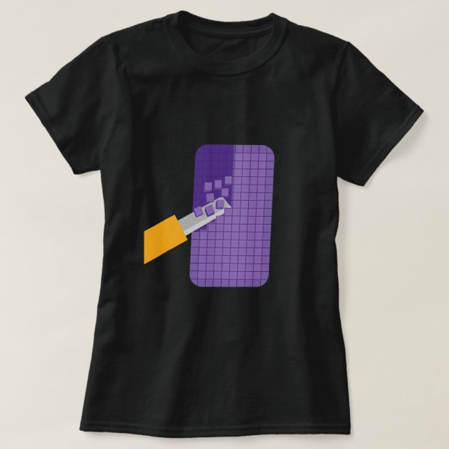 Funny ASMR Soap Cutting T-Shirt (Design Front)