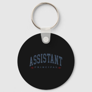 Funny Assistant Principal Funny School Worker Key Ring