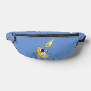 funny astronaut bum bags