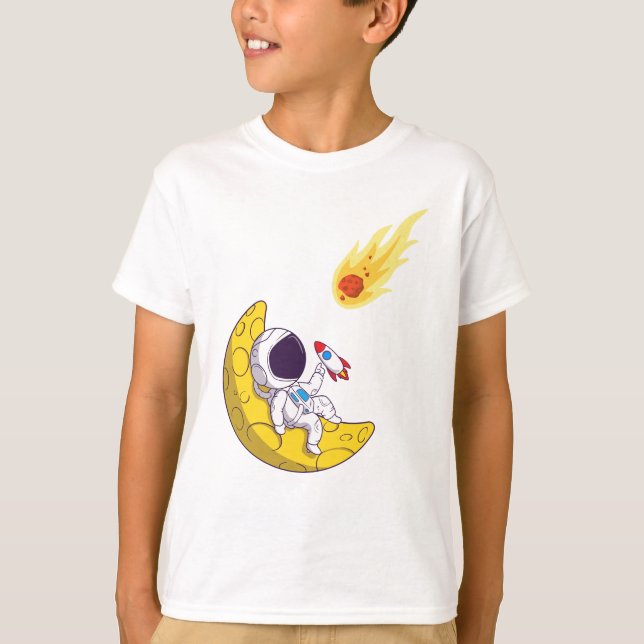 funny astronaut T-Shirt (Front)