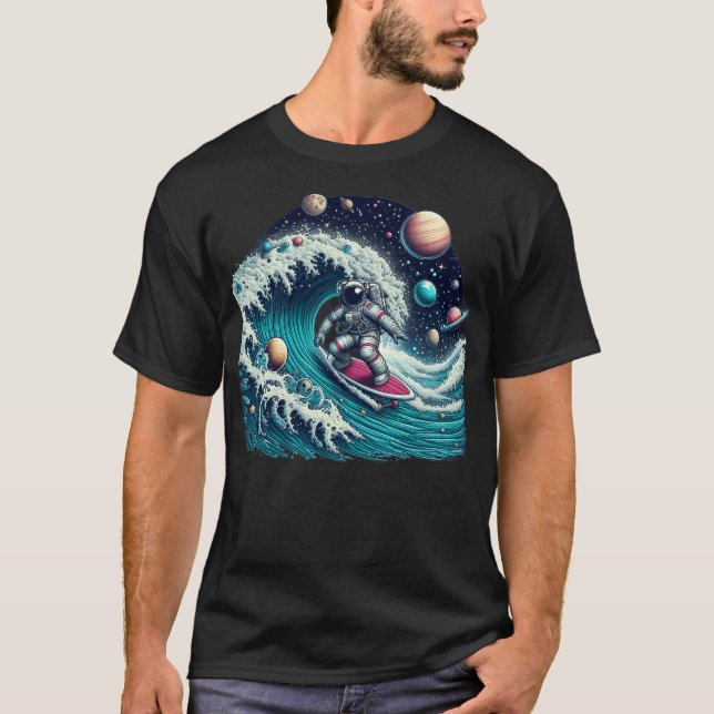 Funny Astronaut T-Shirt (Front)