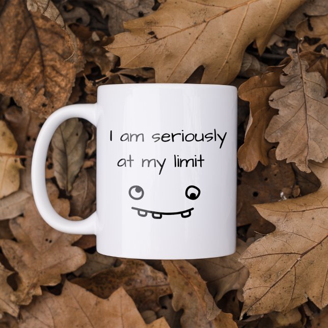 Funny At My Limit Coffee Mug (Creator Uploaded)