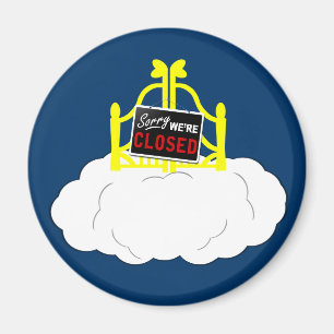 Funny atheism magnet