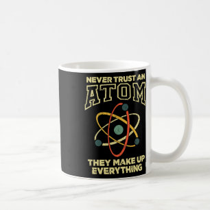 Funny Atom Art Men Women Stem Molecule Chemistry T Coffee Mug