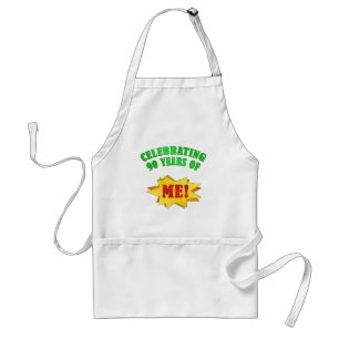 Funny Attitude 90th Birthday Gifts Standard Apron