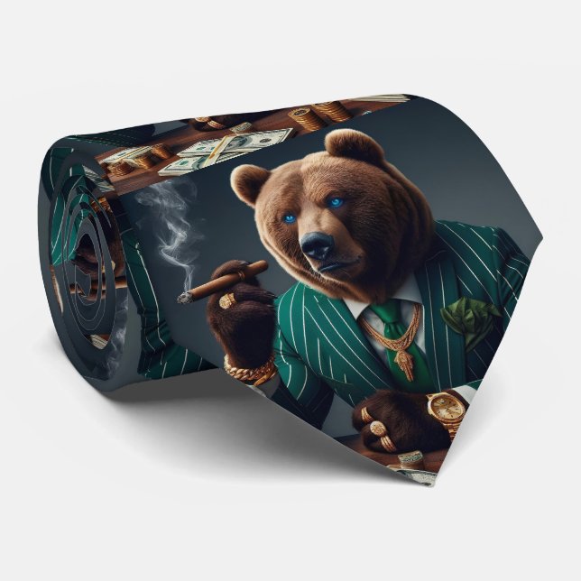 Funny Attorney Lawyer Businessman CEO Tie (Rolled)