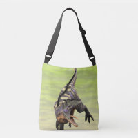 Funny Aucasaurus Roaring Prehistoric Dino Art
