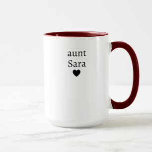 Funny Aunt Name Mug