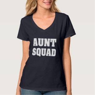 Funny Aunt Squad women's shirt