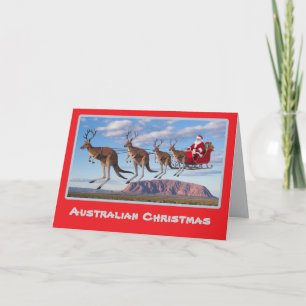 Funny Australian Christmas Holiday Card