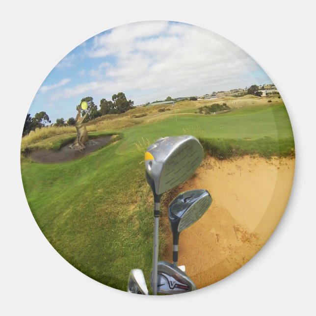 Funny Australian Golf Design, Magnet (Front)