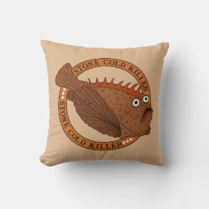 Funny Australian Stonefish Creature Cushion