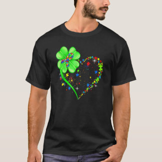Funny Autism Awareness St Patricks Day C Autism T-Shirt