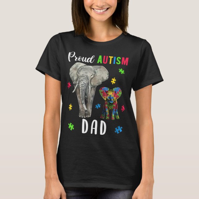 Funny Autism Awareness Tshirt For Men. This Cool A (Front)
