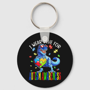 Funny Autism Awareness Tshirt For Men, Women & Kid Key Ring