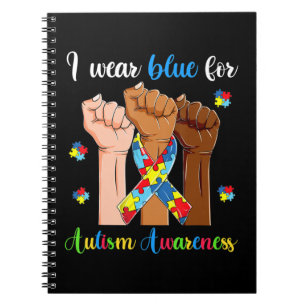 Funny Autism Awareness Tshirt For Men, Women & Kid Notebook