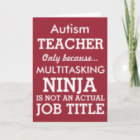 Funny Autism Special Needs Teacher