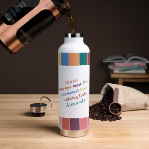 Funny Autocorrect Love Quote - Valentine’s Day  Water Bottle