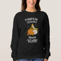 Funny Autumn Duck Sweatshirt