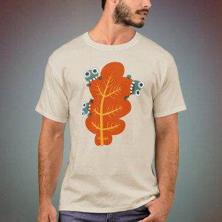 Funny Autumn Leaf Nature Lover Fall Season T-Shirt