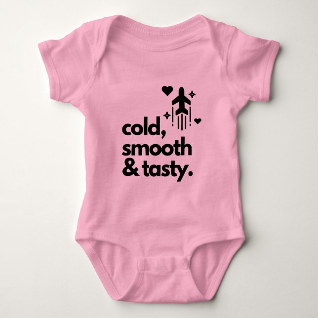 Funny Aviation Aircraft Aeroplane Lover Plane T-Sh Baby Bodysuit (Front)