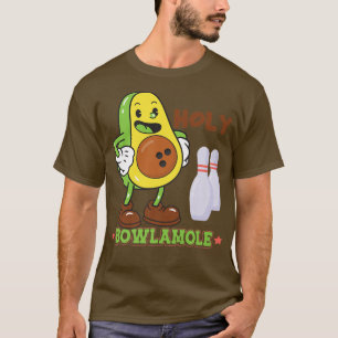 Funny Avocado Bowler Bowling T-Shirt