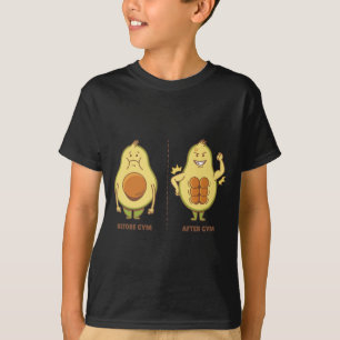 Funny Avocado, Cute Fruit Meme T-Shirt