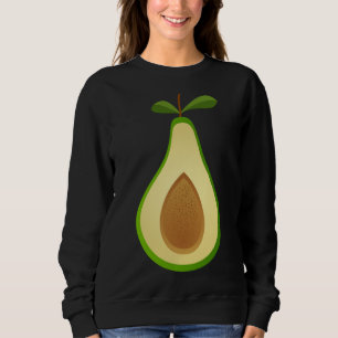 Funny Avocado Fruit Halloween Costume Gift Sweatshirt