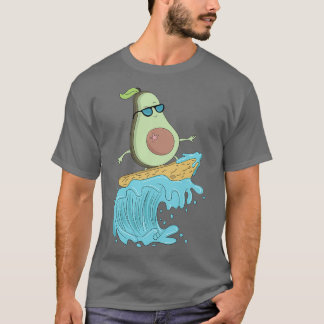 Funny Avocado Funny Surfing Avocado Surfing Avocad T-Shirt