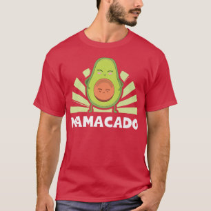 Funny Avocado Lover Mamacado Guacamole Mum Baby T-Shirt