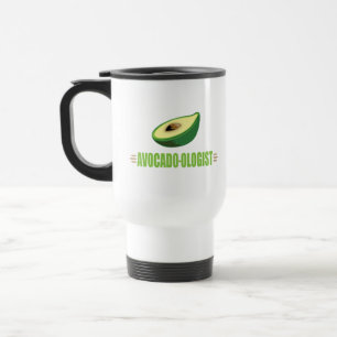 Funny Avocado Travel Mug