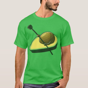 Funny Avocados surfing on boat T-Shirt