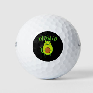 Funny Avogato Golf Balls