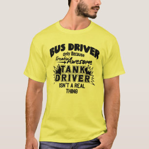 Funny Awesome Bus Driver T-Shirt