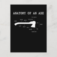 Funny Axe Throwing Anatomy Hatchet Lumberjack