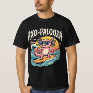Funny Axo-Palooza 90s Alternative Concert Parody T-Shirt