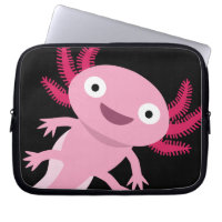 Funny Axolotl Illustration